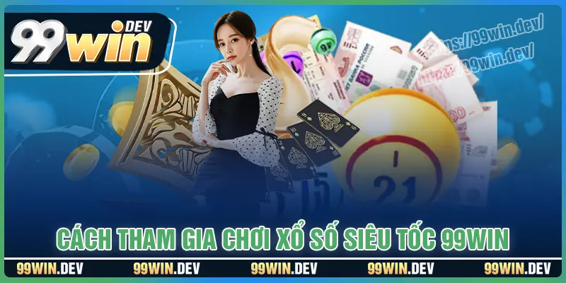 Các bước vào chơi xổ số siêu tốc tại nhà cái 99win